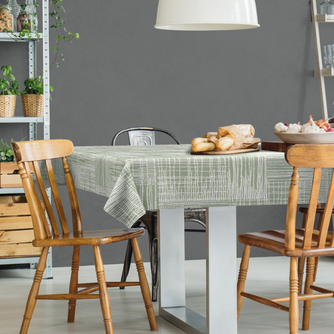 Dotsi – ekstra kraftig voksduk med prikkemønster, miljø