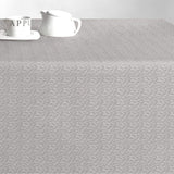 Estes Bølgeblad Sand – Akrylduk med antiskli, 160 cm bred, bord