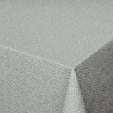 Estes Bølgeblad Støvet Grønn – Akrylduk med antiskli, 180 cm bred, hjørne