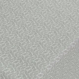 Estes Bølgeblad Støvet Grønn – Akrylduk med antiskli, 160 cm bred, mønster