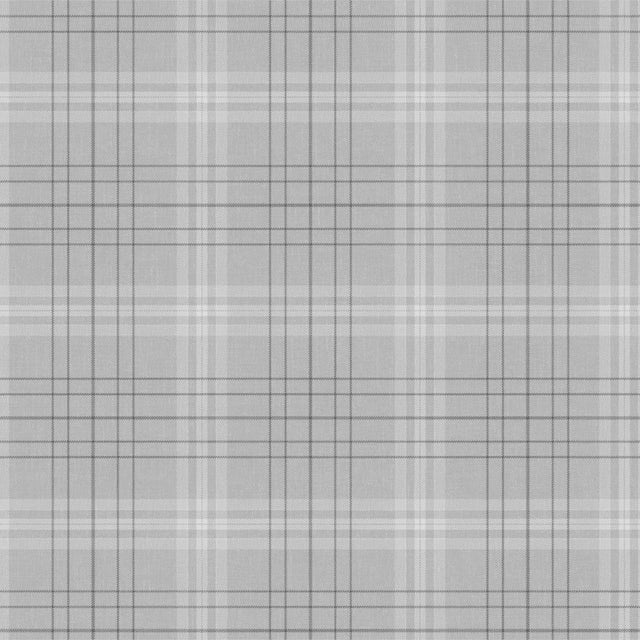 Fade Grå – Voksduk med ruter i flott linlook, mønster