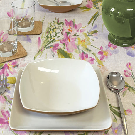 Fiori di Prato – Akrylduk i linlook med ville blomster