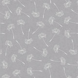 Frøvik Grå – Ekstra bred voksduk i linlook, 180 cm, mønster