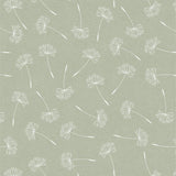 Frøvik Grøn – Rund voksduk med kantbånd Ø 180 cm, mønster