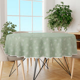 Frøvik Grøn – Rund voksduk med kantbånd Ø 180 cm, miljø