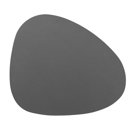 Galita Grå – Spisebrikke i imitert skinn 37 x 45 cm, vendbar
