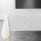 Gipsy – Damaskduk med vevd bladmønster – 140 x 240 cm