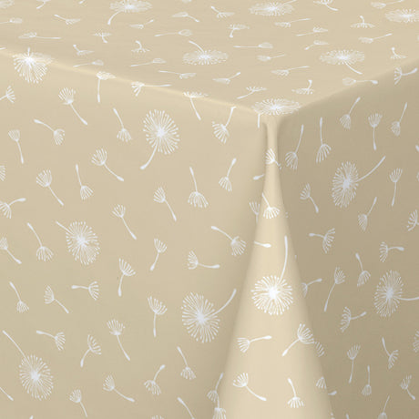 Let it go Wheat – Captain Cook voksduk med grafisk naturprint, hjørne