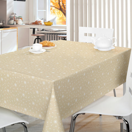Let it go Wheat – Captain Cook voksduk med grafisk naturprint, kjøkkenmiljø