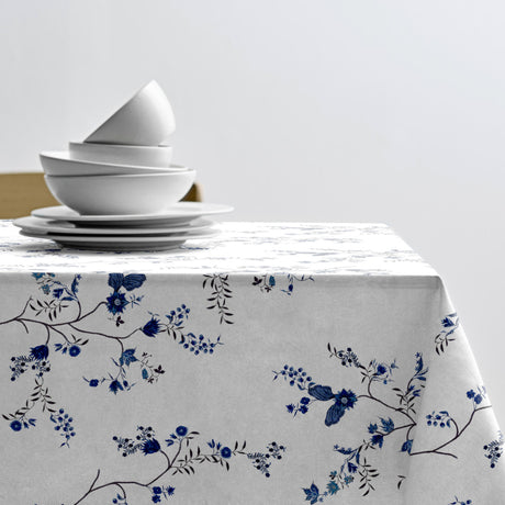 Grace Navy Blue – Södahl akrylduk med antiskli