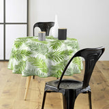 Green Feuilles – rund voksduk Ø 155 cm, miljø