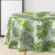 Green Feuilles – rund voksduk Ø 155 cm