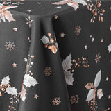 Guido Antrasitt - juleduk med kristtorn, 150 x 240 cm mønster