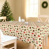 Julestrømpe & Gledelig Jul – Juleakrylduk med klassiske julemotiver, miljø