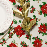 Julestjerne & Eføy – Klassisk juleduk med akrylbelegg