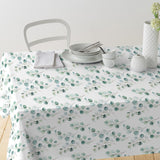 Junos Eucalyptus – Akrylduk med akvarellblader bord