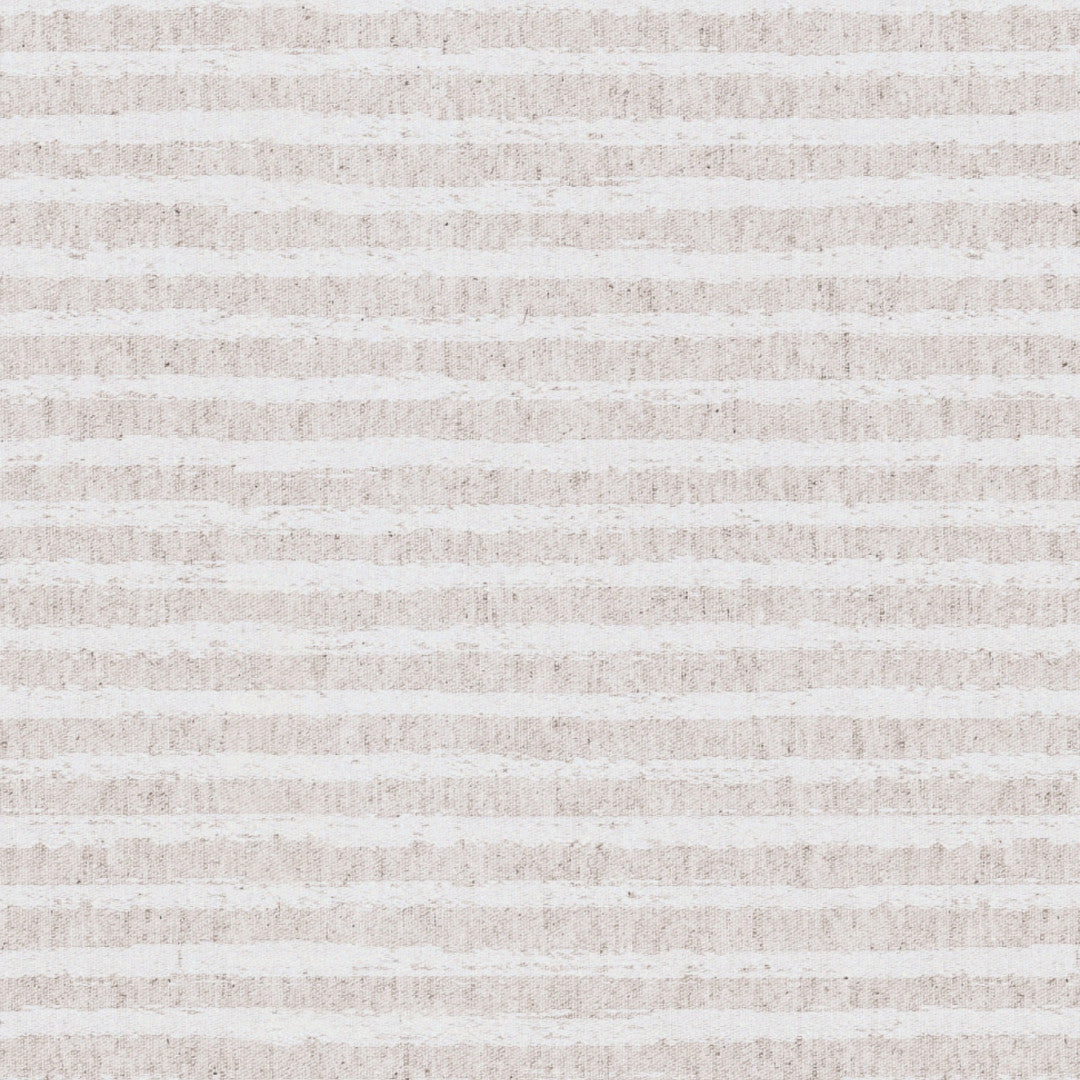 Lam Lino – Jacquardvevd akrylduk med striper i linlook, 180 cm, mønster