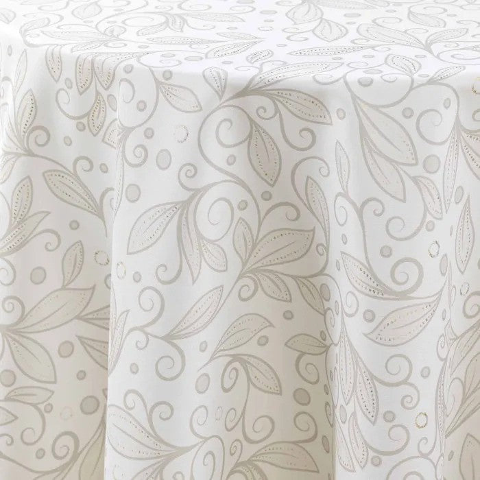 Leya Ø 180 cm, rund duk med flekkavvisende behandling, nærbilde