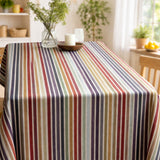 Linea Viva – Akrylduk med levende striper, bordende
