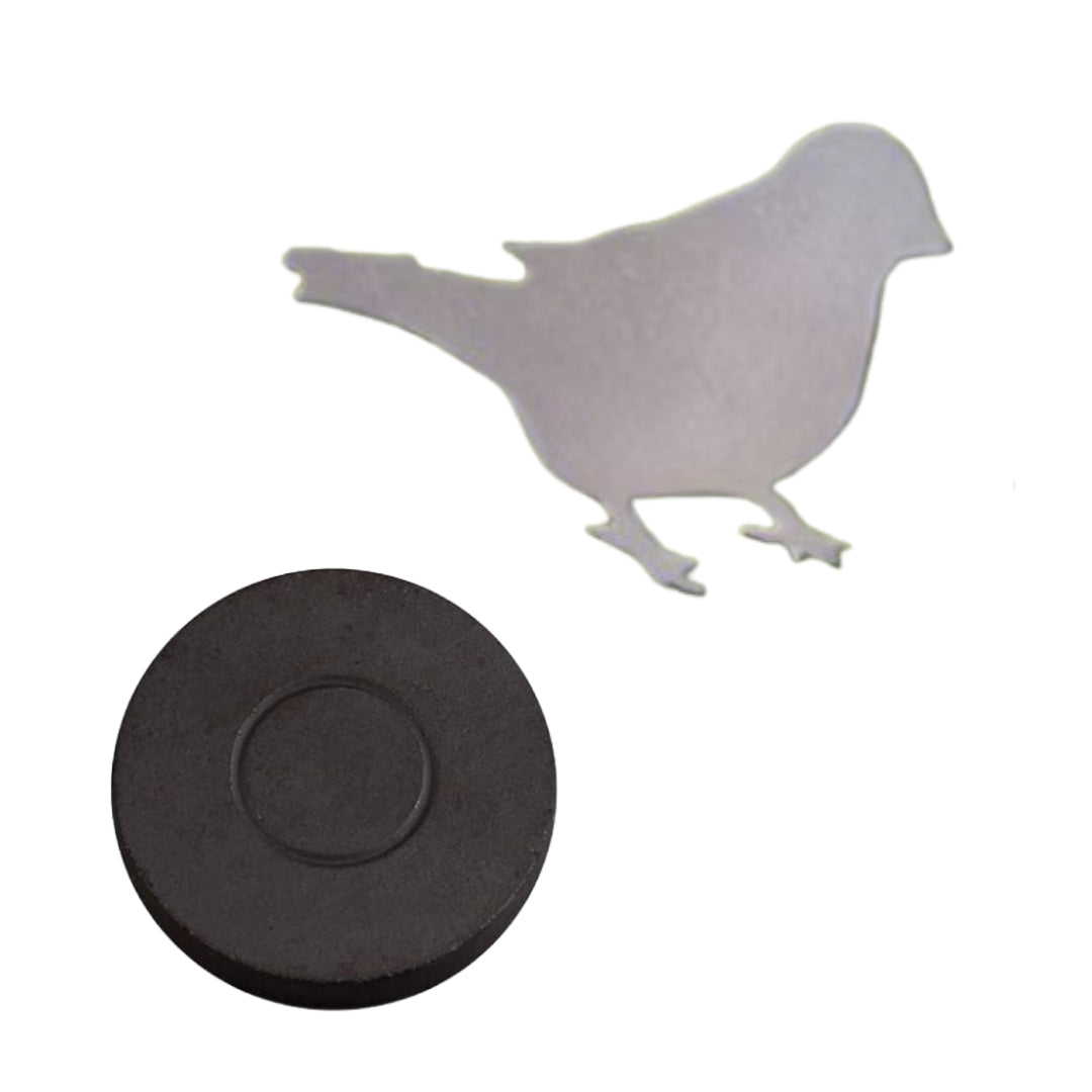 Magnetiske dukvekter – Fugler & Fjær – Sett med 4 stk, magnet