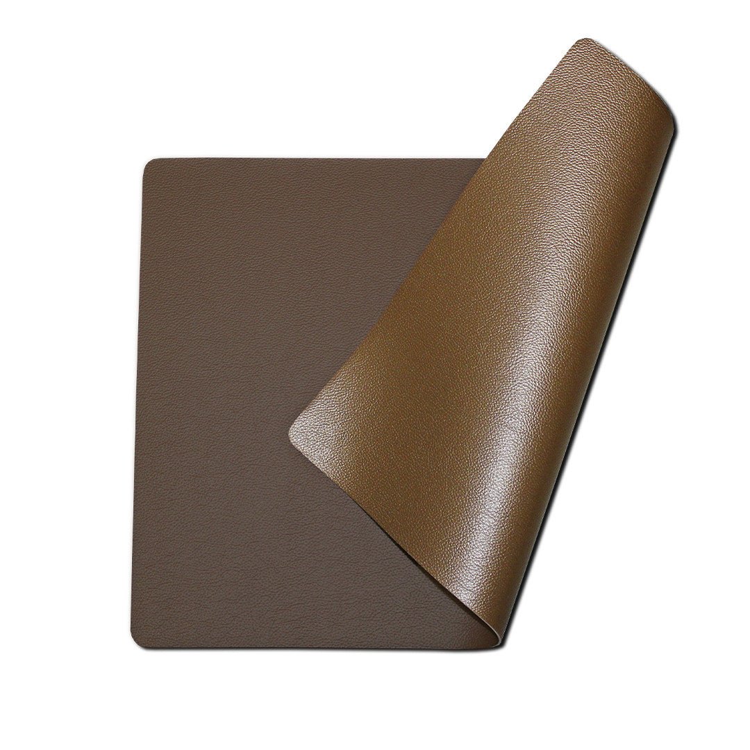 Moon spisebrikke i kunstlær – Mokka/Copper – 30 x 43 cm
