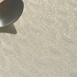 Munch Oro Gullblad – Elegant akrylduk med lurex i gull, 160 cm bred