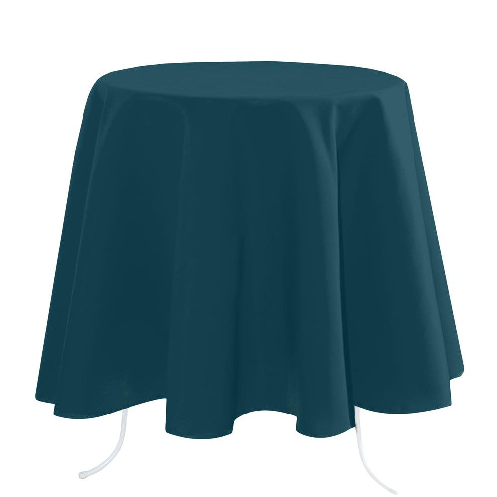 Nelson, ensfarget bordduk Ø 180, blågrønn