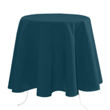 Nelson, ensfarget bordduk Ø 180, blågrønn