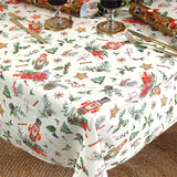 Nøtteknekkere og Gaver – Juleakrylduk med klassiske motiver, hjørne