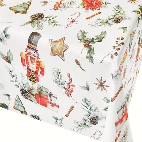 Nøtteknekkere og Gaver – Juleakrylduk med klassiske motiver, nærbilde