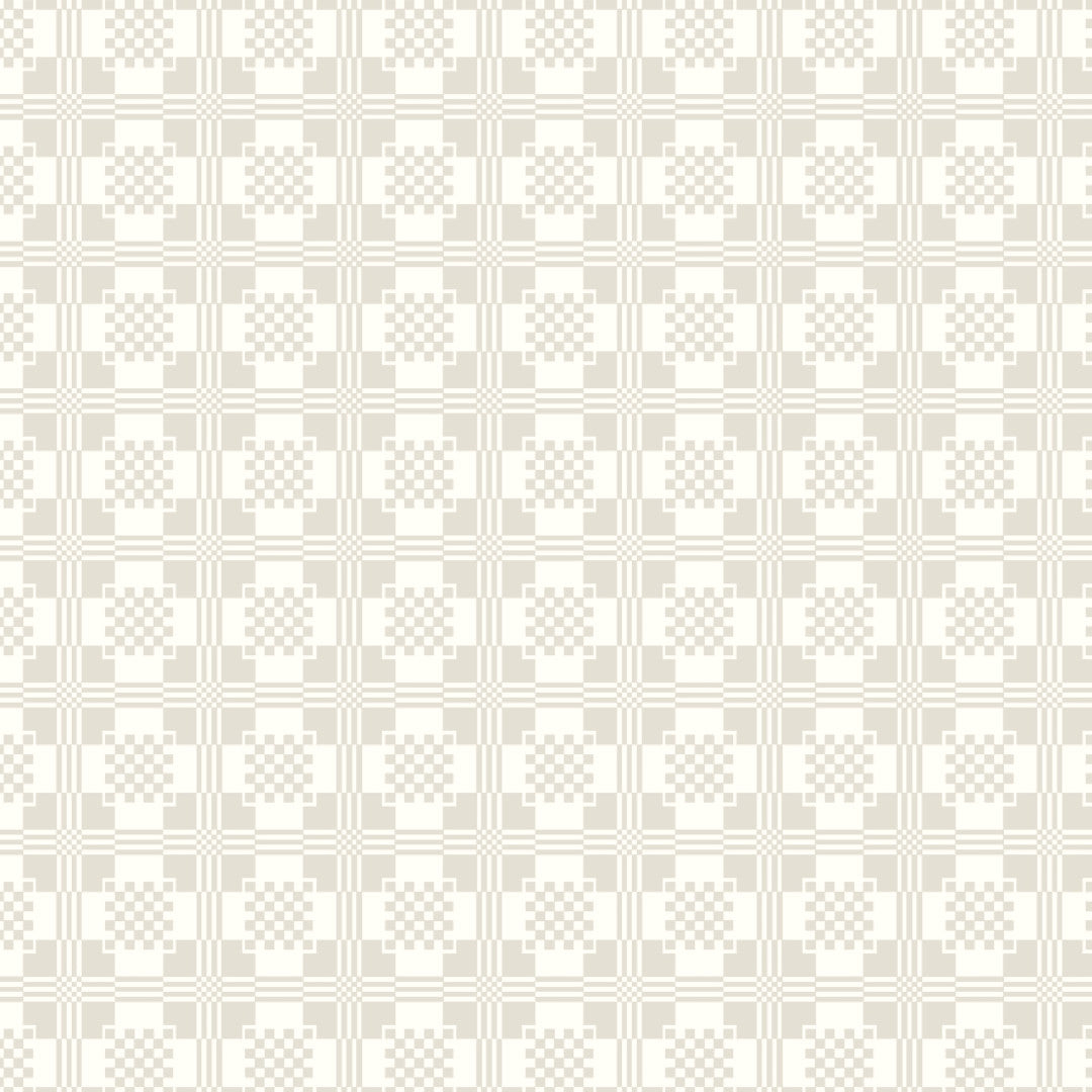 Nordfavn Adamascado Positivo Offwhite – Voksduk med klassisk mønster, mønster