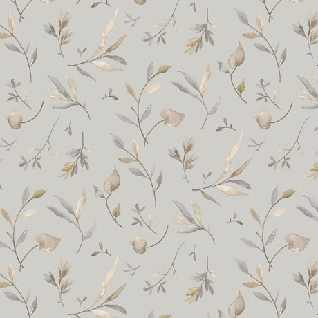 Nordfavn Canadian Poplar – Voksduk med lett botanisk mønster