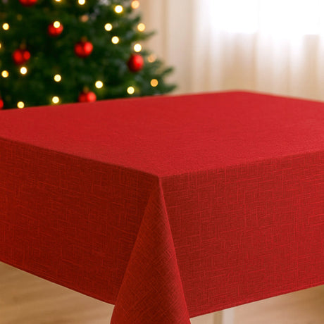 Nordfavn Red – Ekstra kraftig rød preget voksduk