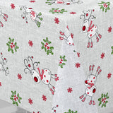 Nordfavn Ciervos Navidad – Julevoksduk med søte reinsdyr