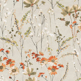 Nordfavn Cristel – Akrylduk med ville blomster i varme høstfarger