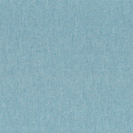 Nordfavn Dean Støvet Blå – Ensfarget akrylduk i linlook