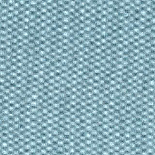 Nordfavn Dean Støvet Blå – Ensfarget akrylduk i linlook