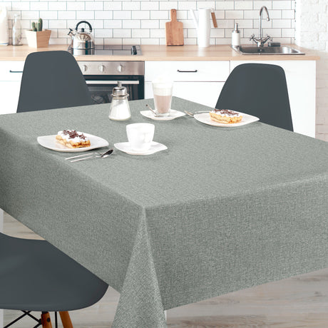 Nordfavn Fine Weave Moss – Preget voksduk med diskret tekstiluttrykk, miljø