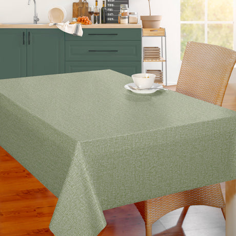 Nordfavn Fine Weave Olive – Preget voksduk med diskret tekstiluttrykk, miljø