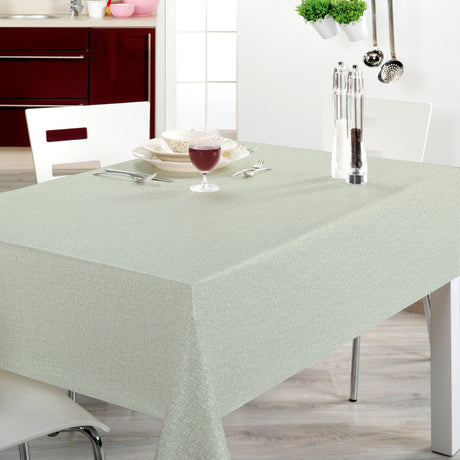 Nordfavn Fine Weave Sage – Glatt voksduk med diskret tekstiluttrykk, miljø