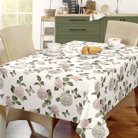 Nordfavn Hortensia Hage – Voksduk med sommerfugler miljø