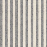 Nordfavn Ibiza Stengrå – Akrylduk med tverrgående striper i linlook