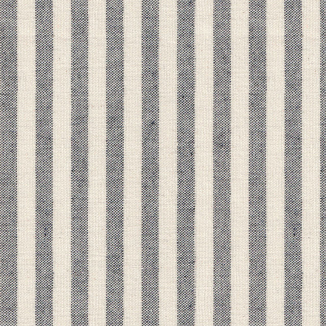 Nordfavn Ibiza Stengrå – Akrylduk med tverrgående striper i linlook