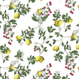 Nordfavn Lemon Cherry – Voksduk med sitroner og kirsebær