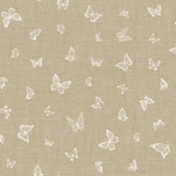 Nordfavn Mariposas Beige – Voksduk med sommerfugler, mønster