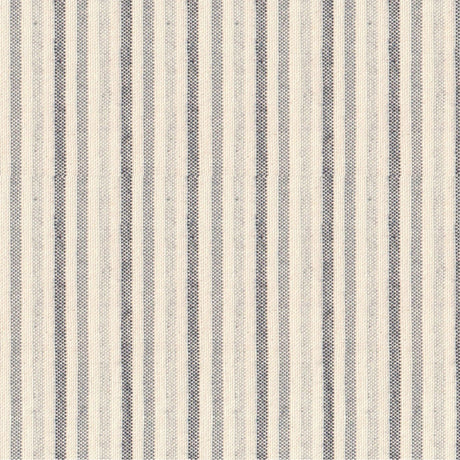 Nordfavn Pitiusa Skifergrå – Akrylduk med smale tverrstriper