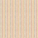 Nordfavn Pitiusa Solgul og Terrakotta – Akrylduk med smale tverrstriper