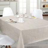 Nordfavn Strange Ways Beige – Voksduk i beige med striper, miljø