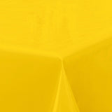 Nordfavn Uni Empire Gul – Ensfarget halvblank voksduk, hjørne