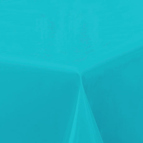 Nordfavn Uni Atoll Blå – Ensfarget halvblank voksduk, hjørne